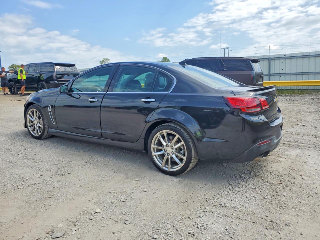 2014 Chevrolet Ss Черный vin: 6G3F15RWXEL929861