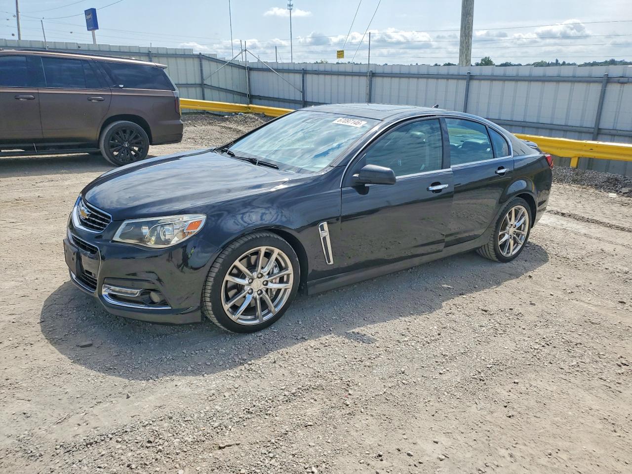 2014 Chevrolet Ss Черный vin: 6G3F15RWXEL929861