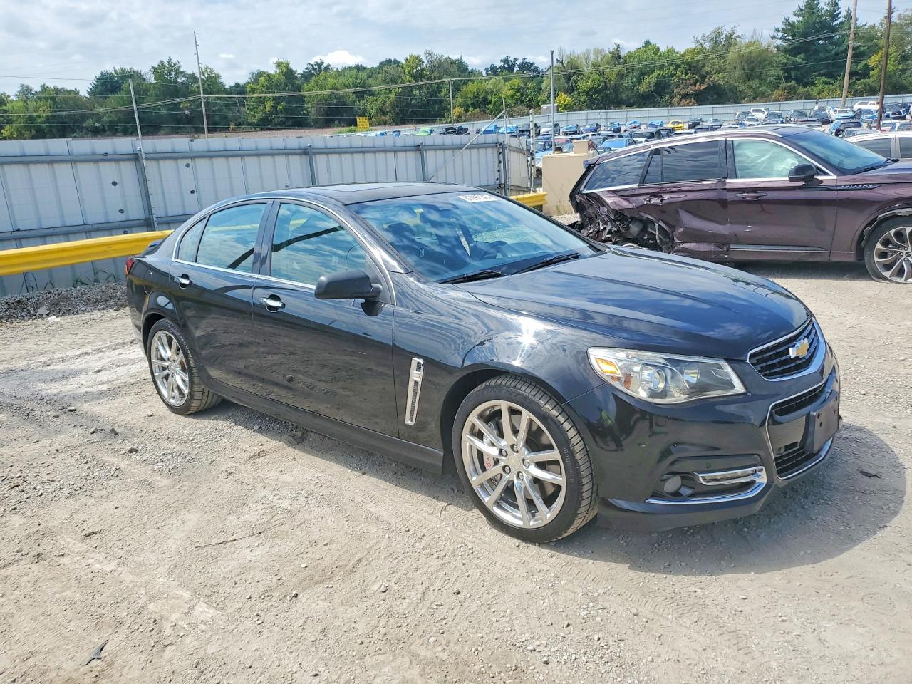 2014 Chevrolet Ss Черный vin: 6G3F15RWXEL929861