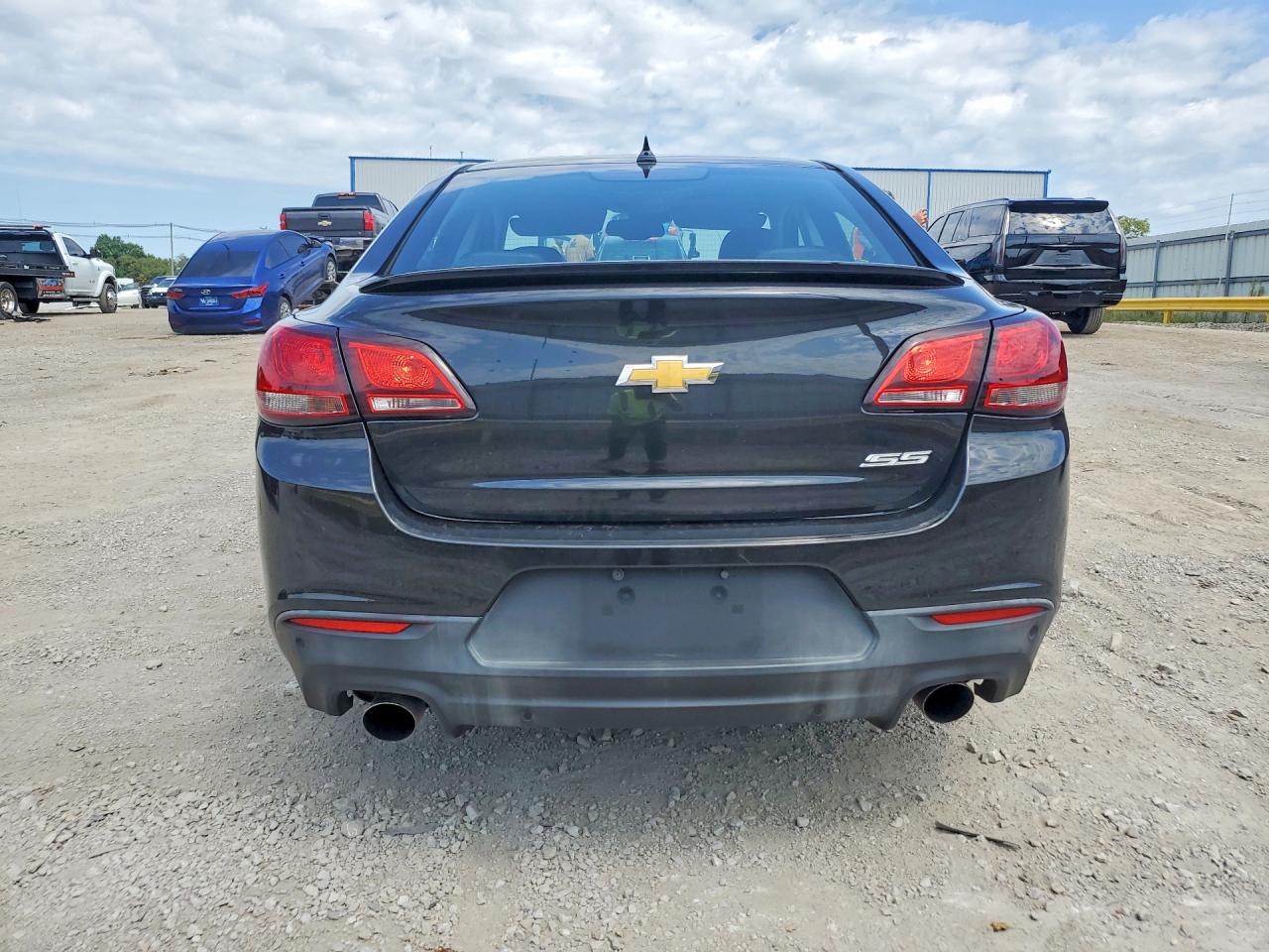 2014 Chevrolet Ss Черный vin: 6G3F15RWXEL929861