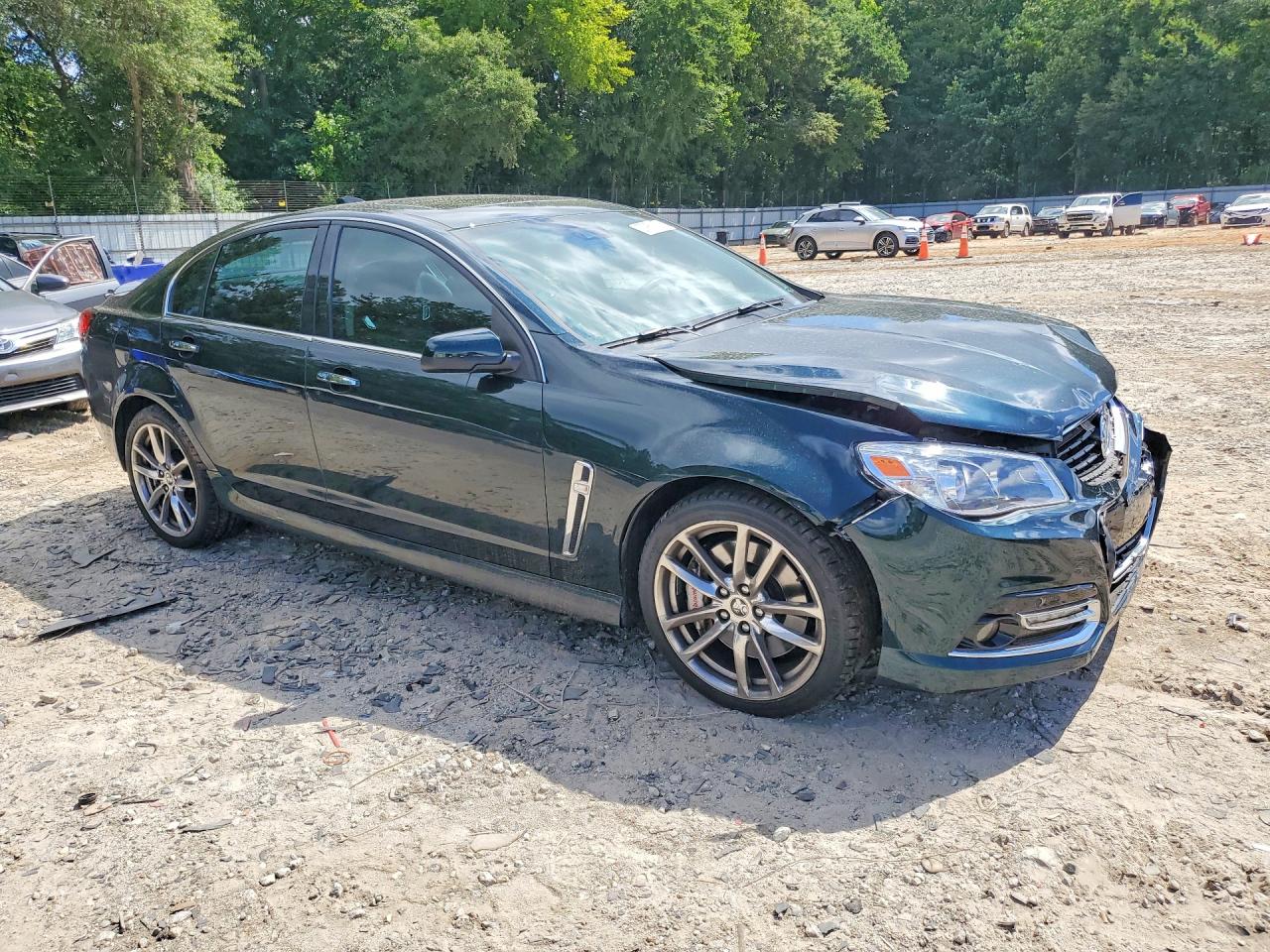 2015 Chevrolet Ss Green vin: 6G3F25RW5FL126390