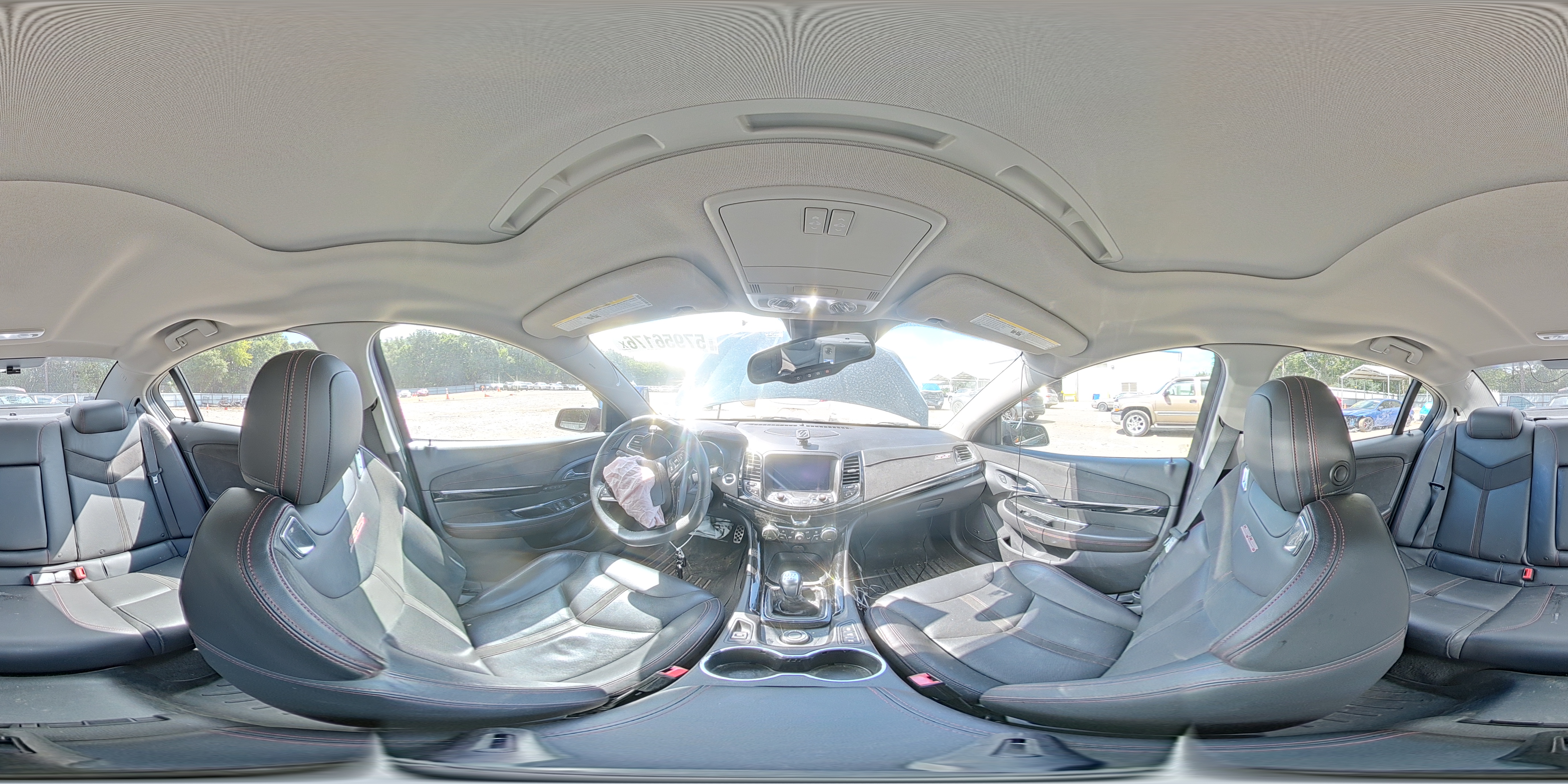 2015 Chevrolet Ss Green vin: 6G3F25RW5FL126390