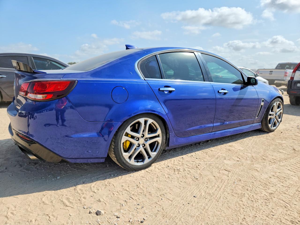 2016 Chevrolet Ss Blue vin: 6G3F25RW6GL220988