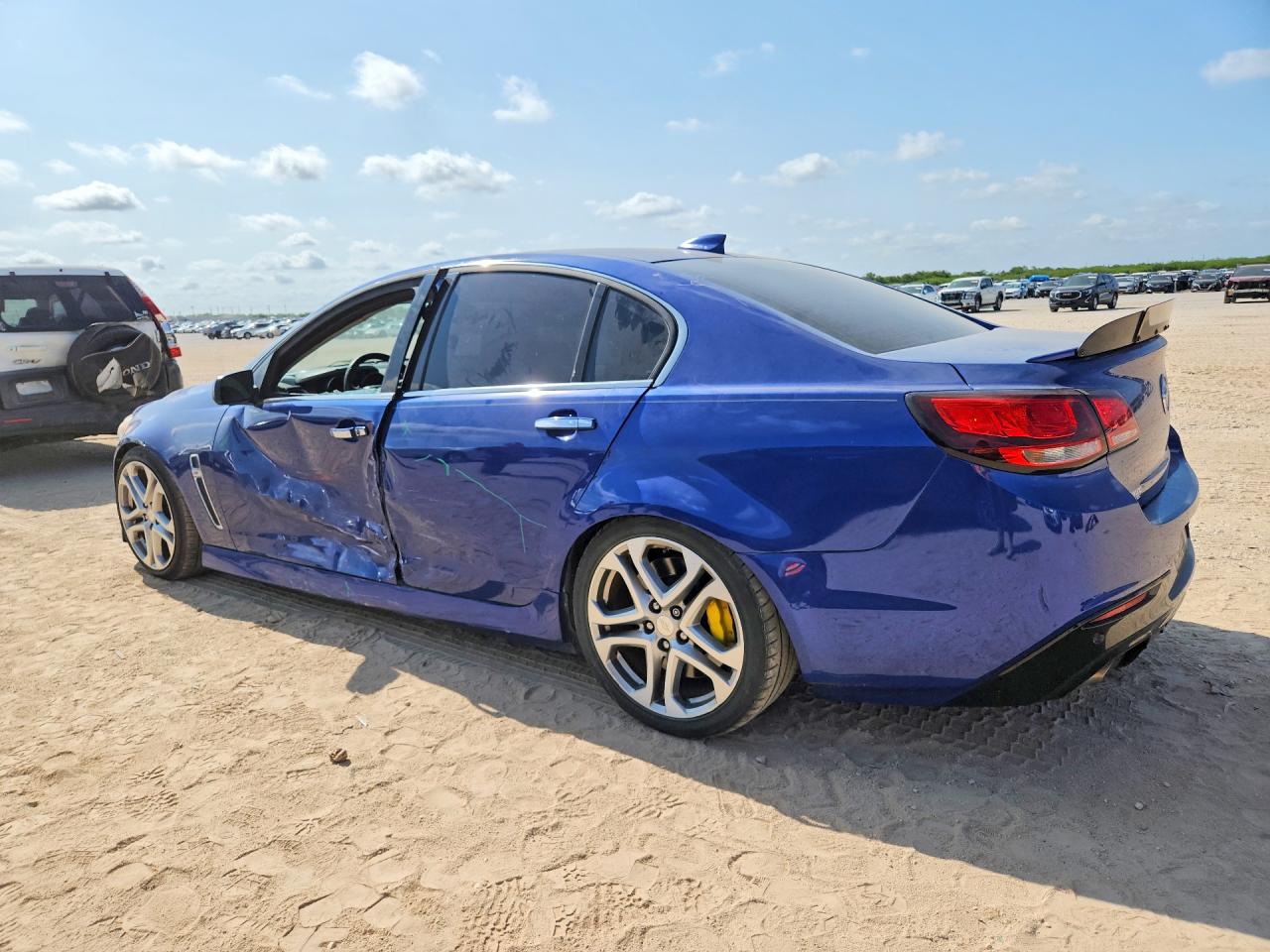 2016 Chevrolet Ss Blue vin: 6G3F25RW6GL220988