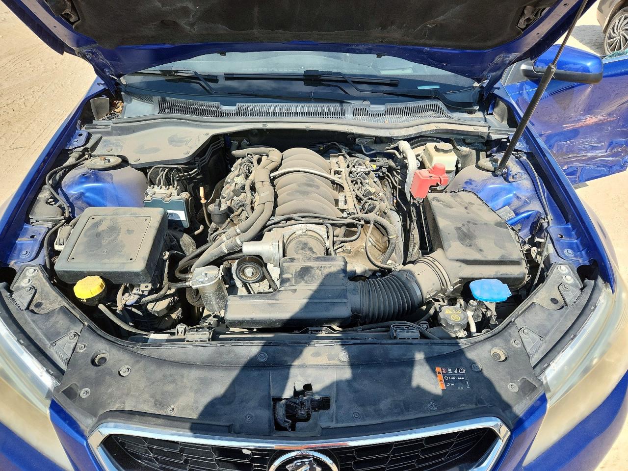 2016 Chevrolet Ss Blue vin: 6G3F25RW6GL220988