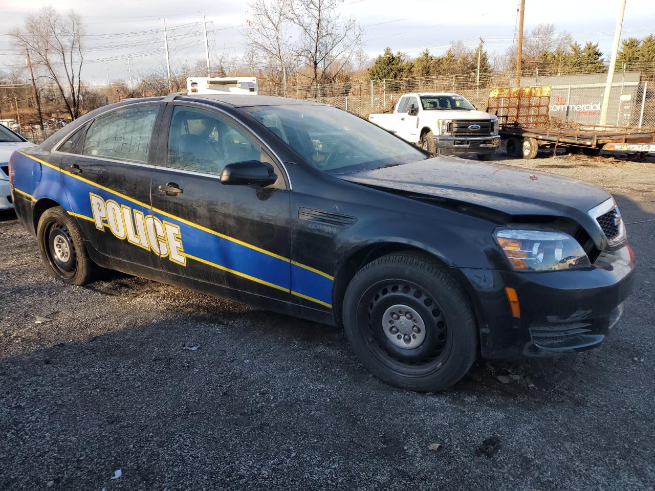 2015 Chevrolet Caprice Police Black vin: 6G3NS5R39FL132677