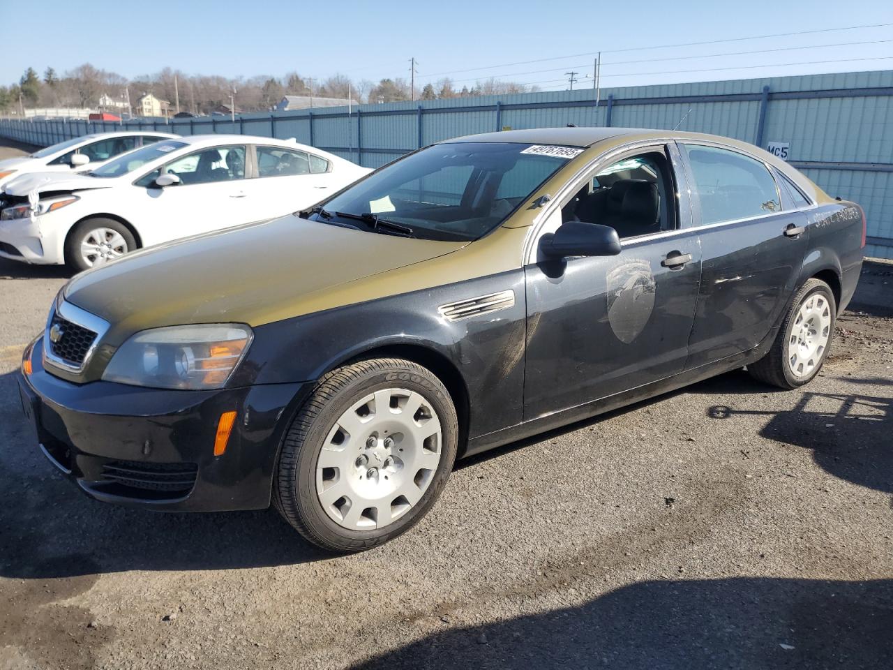 2014 Chevrolet Caprice Police Two Tone vin: 6G3NS5U20EL946729
