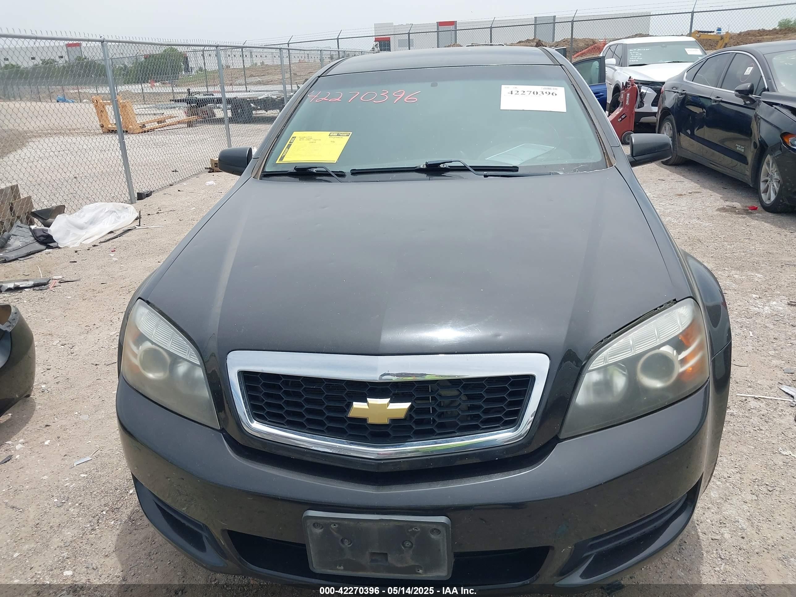 2014 Chevrolet Caprice Police Черный vin: 6G3NS5U21EL970134
