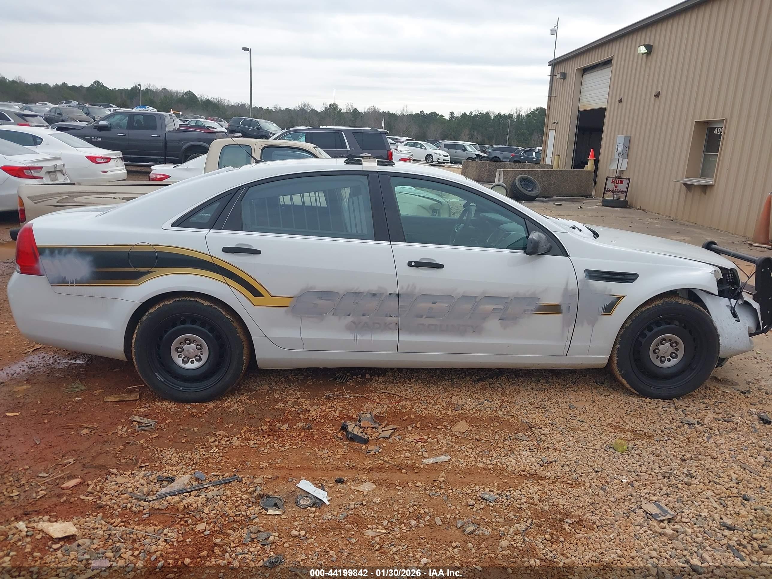 2015 Chevrolet Caprice Police White vin: 6G3NS5U22FL127352