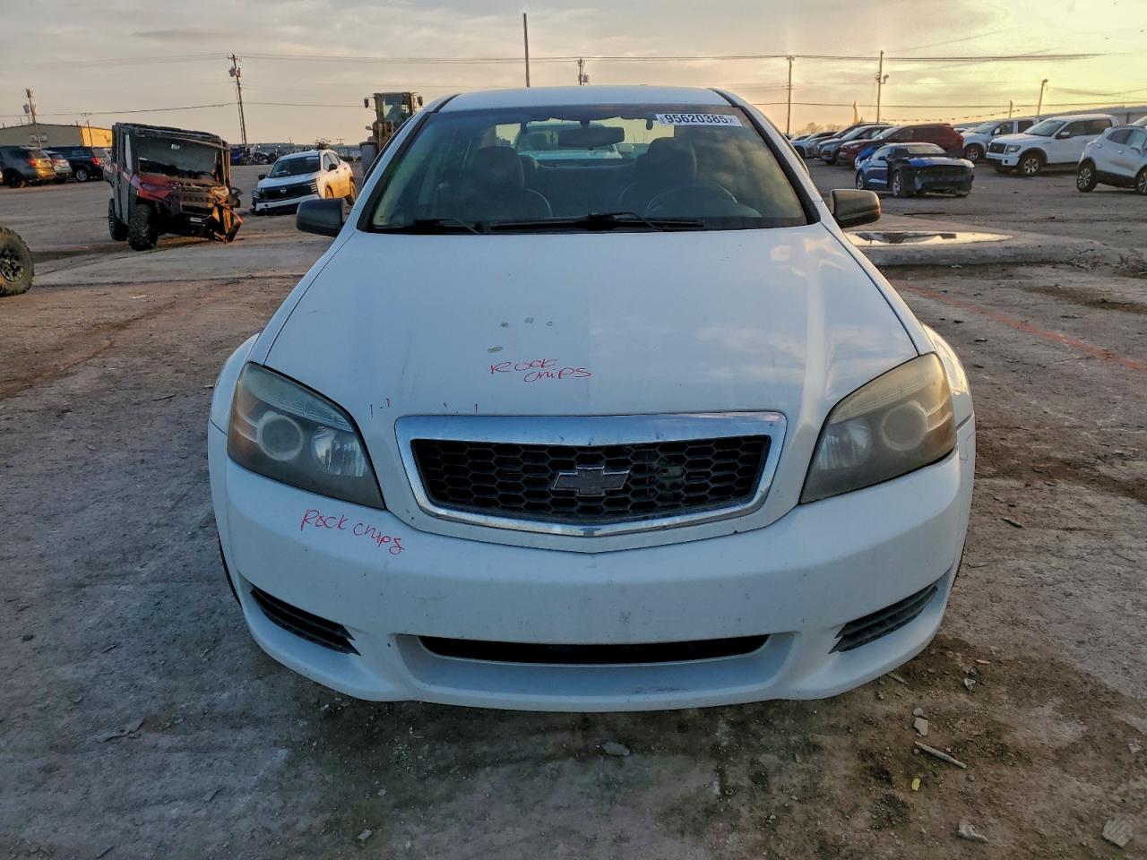 2014 Chevrolet Caprice Police White vin: 6G3NS5U24EL961282