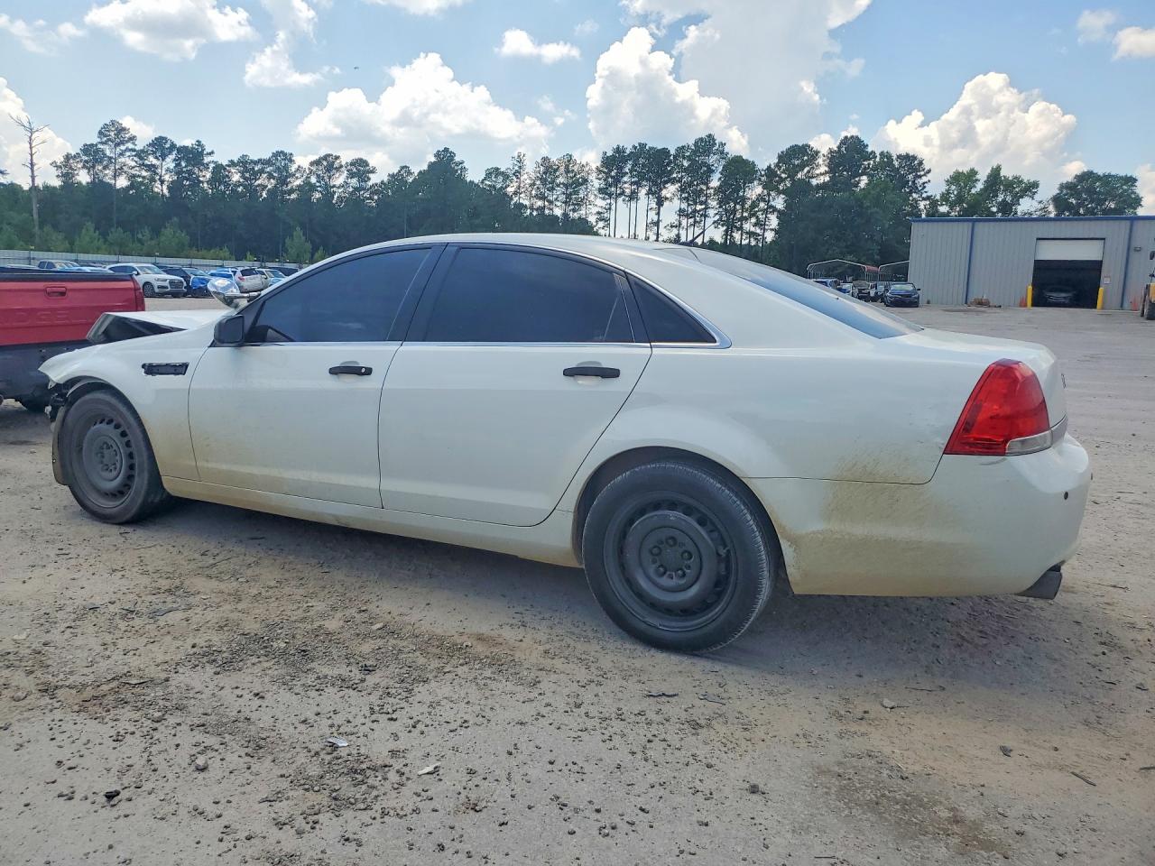 2014 Chevrolet Caprice Police White vin: 6G3NS5U26EL971571