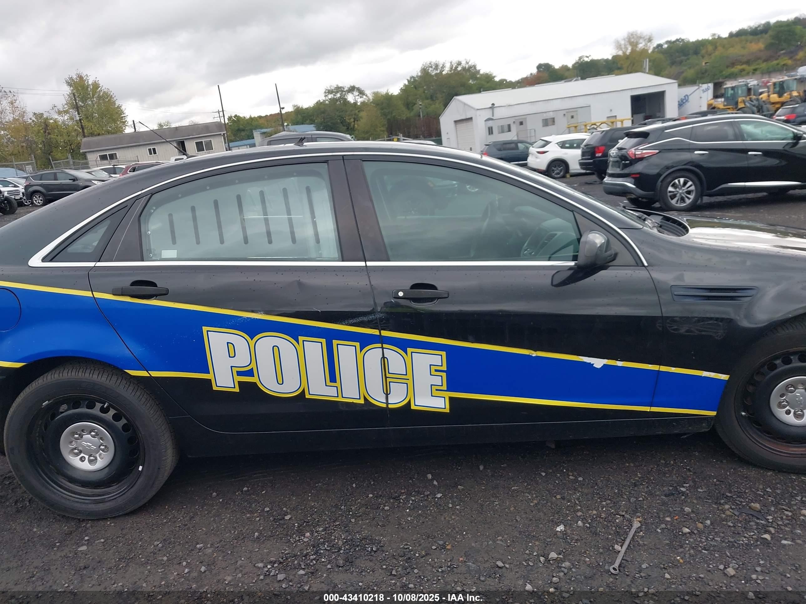 2014 Chevrolet Caprice Police Черный vin: 6G3NS5U30EL971526