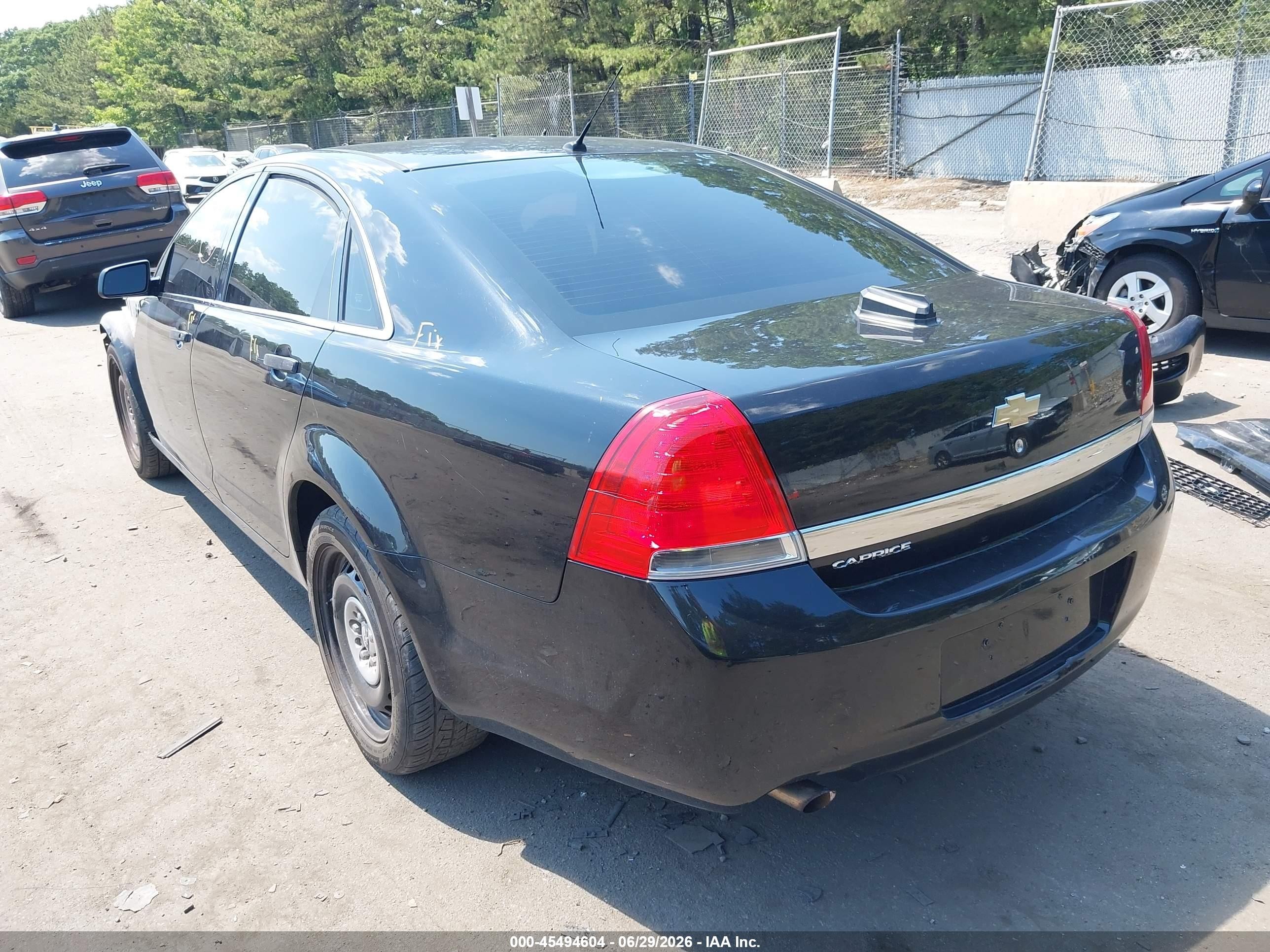 2014 Chevrolet Caprice Police Black vin: 6G3NS5U31EL966030