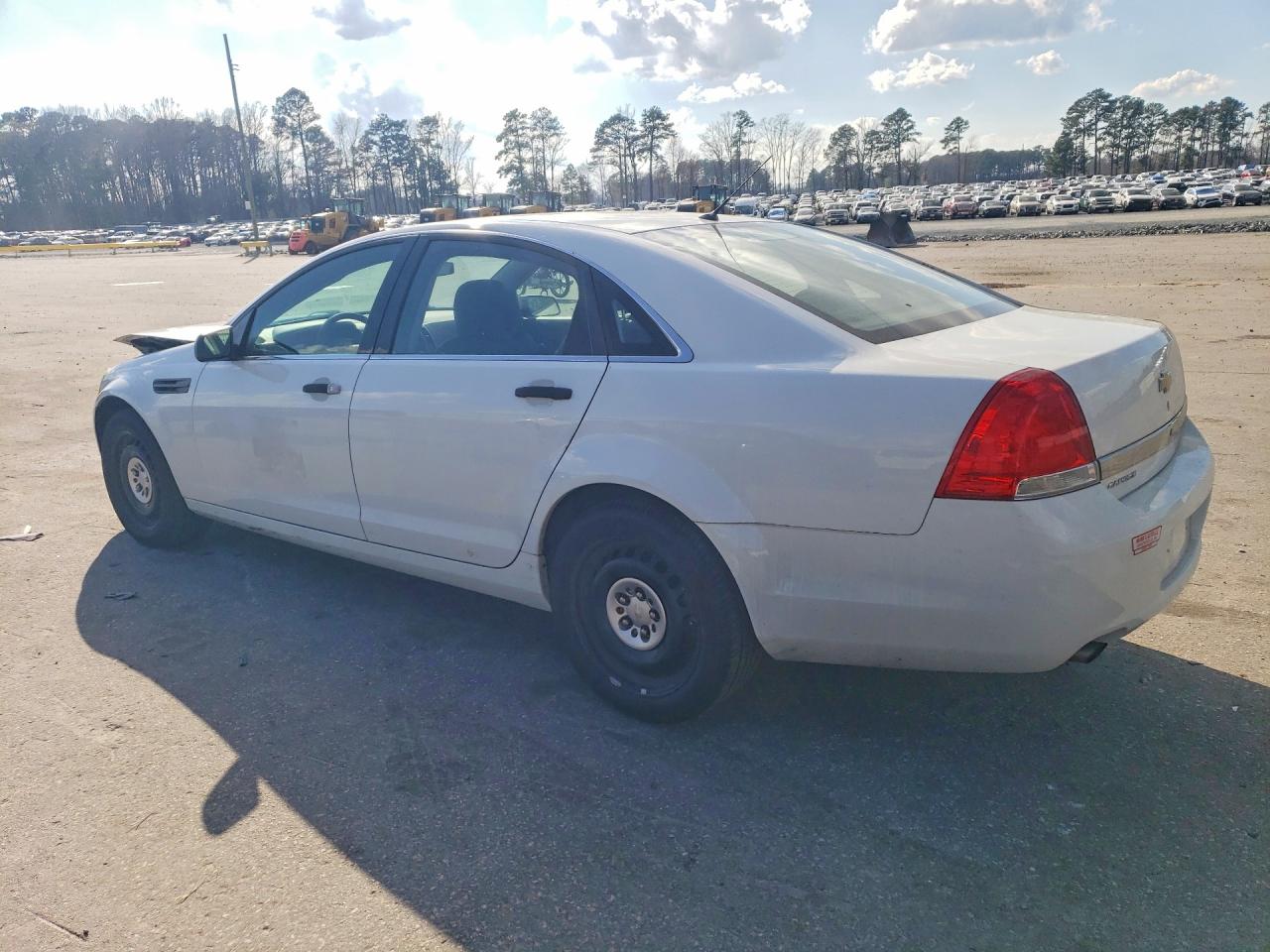 2015 Chevrolet Caprice Police White vin: 6G3NS5U33FL132665