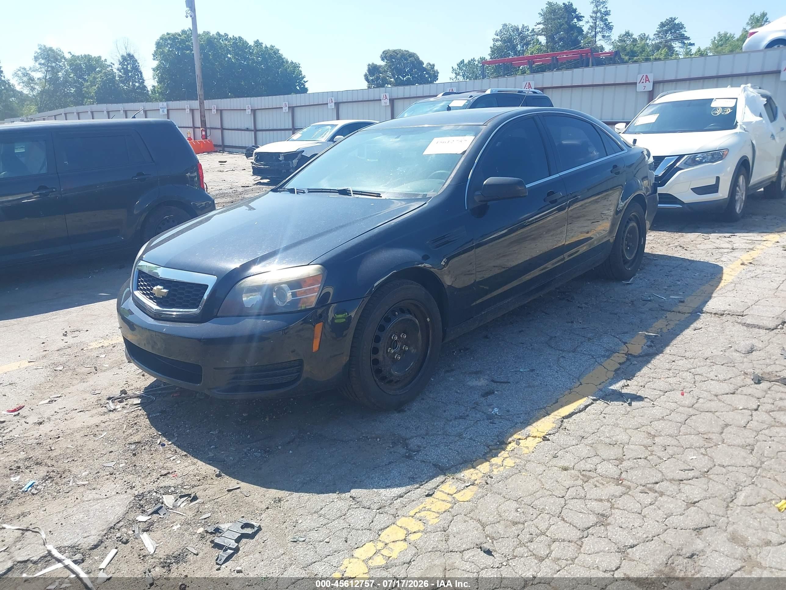 2014 Chevrolet Caprice Police Black vin: 6G3NS5U36EL948588