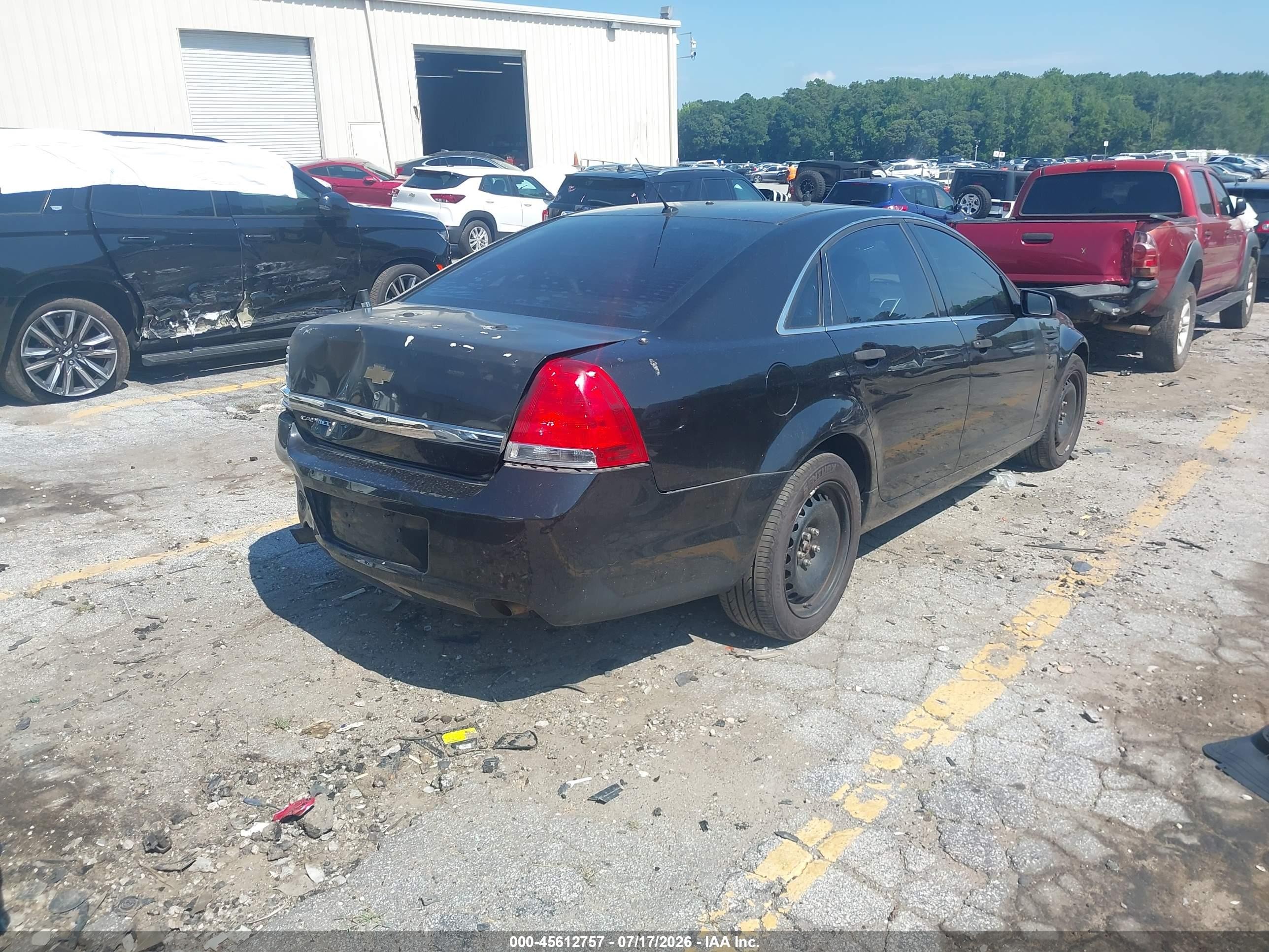 2014 Chevrolet Caprice Police Black vin: 6G3NS5U36EL948588