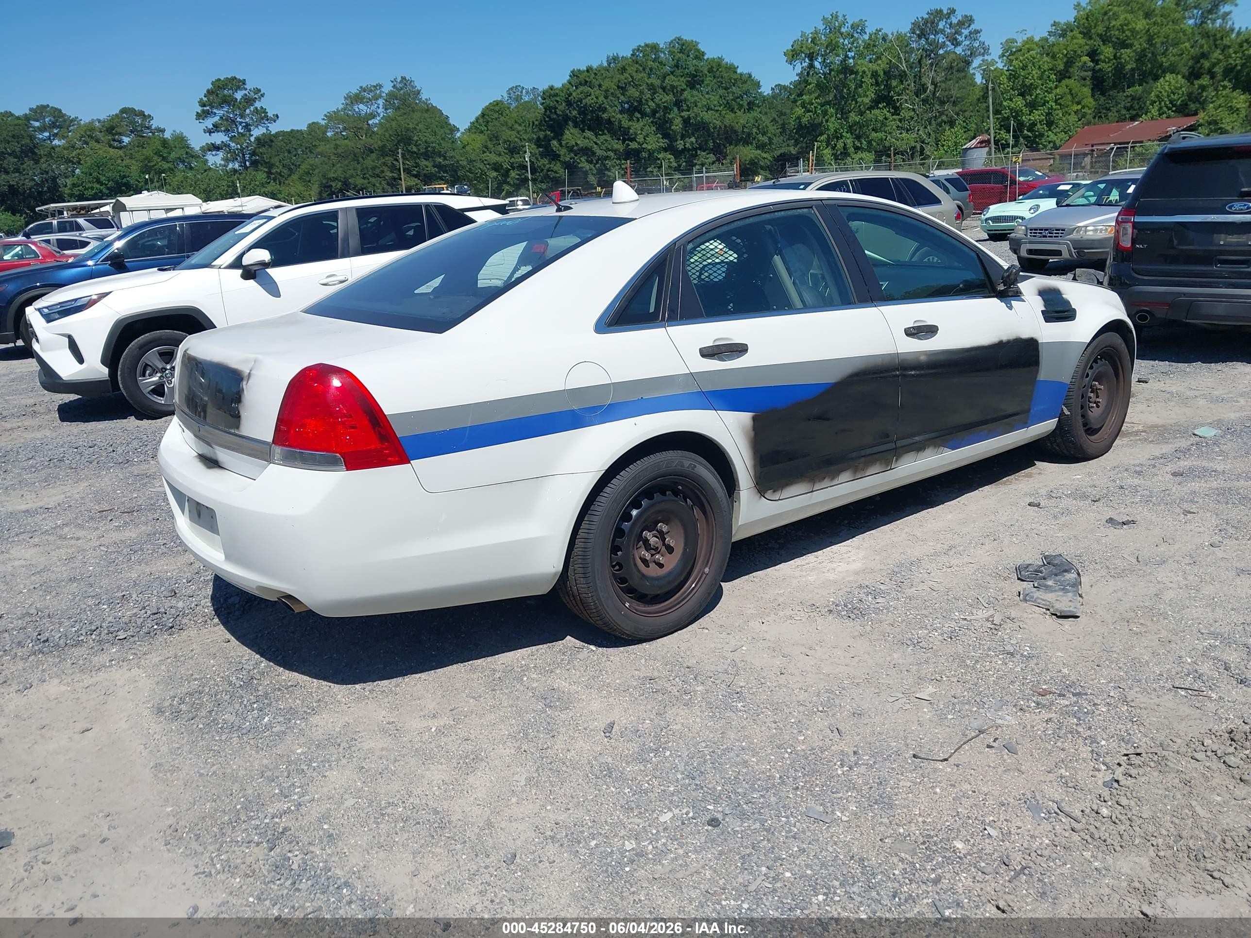 2015 Chevrolet Caprice Police White vin: 6G3NS5U36FL140632