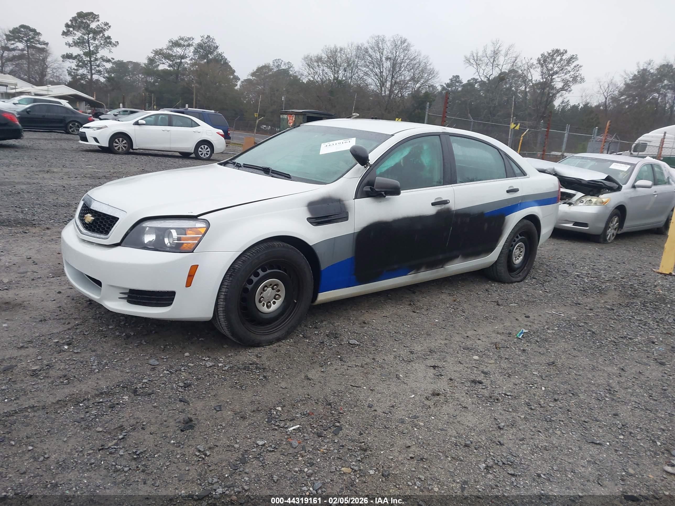 2015 Chevrolet Caprice Police White vin: 6G3NS5U39FL140625