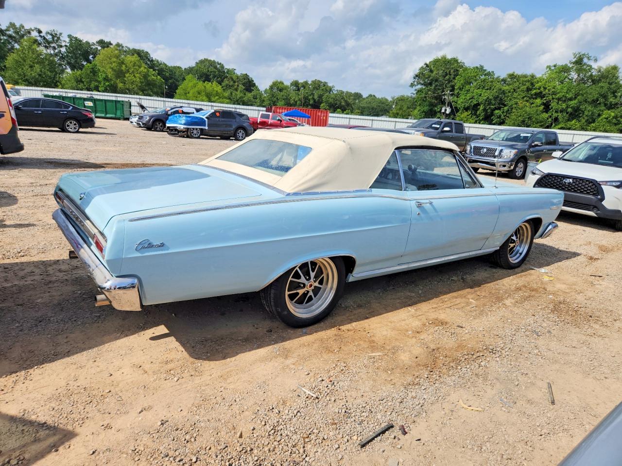 1966 Mercury Comet Blue vin: 6H25C629026