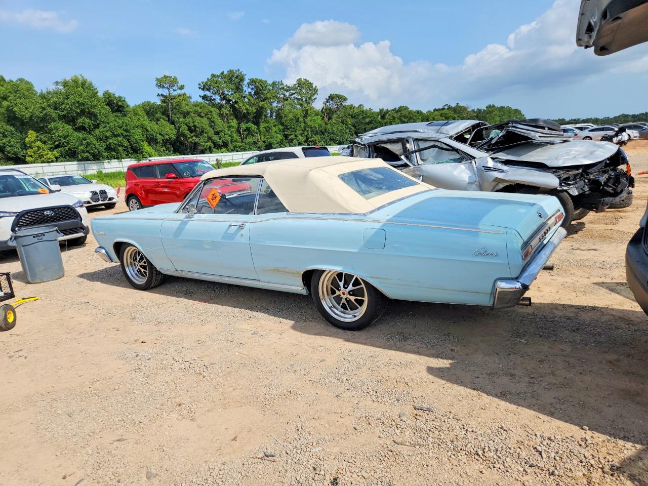 1966 Mercury Comet Blue vin: 6H25C629026