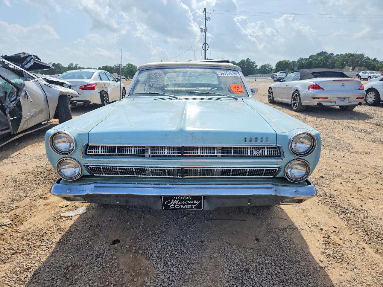 1966 Mercury Comet Blue vin: 6H25C629026