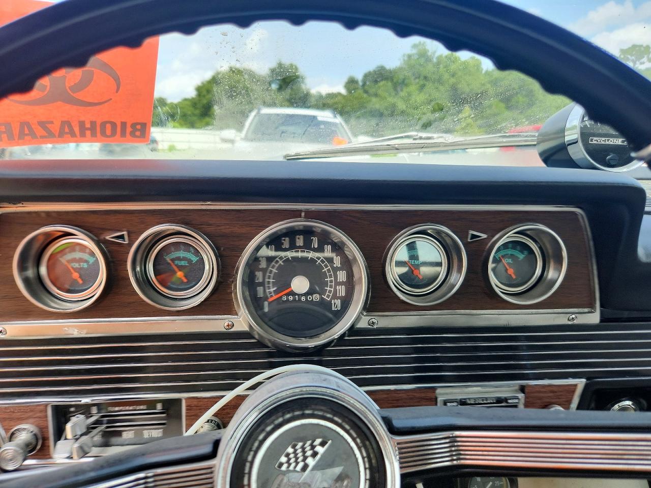 1966 Mercury Comet Blue vin: 6H25C629026