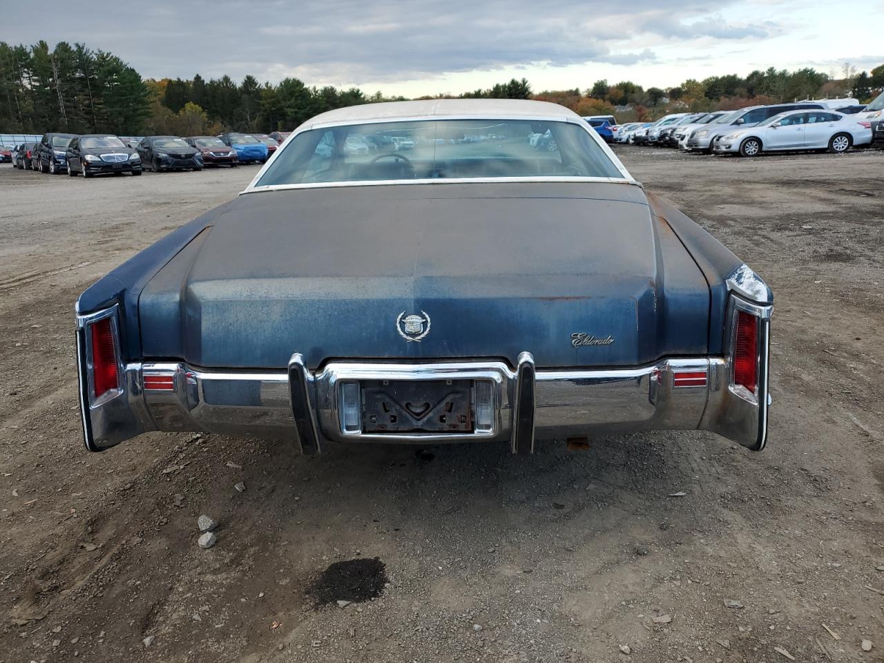 1973 Cadillac Eldorado Blue vin: 6L47S2Q432025