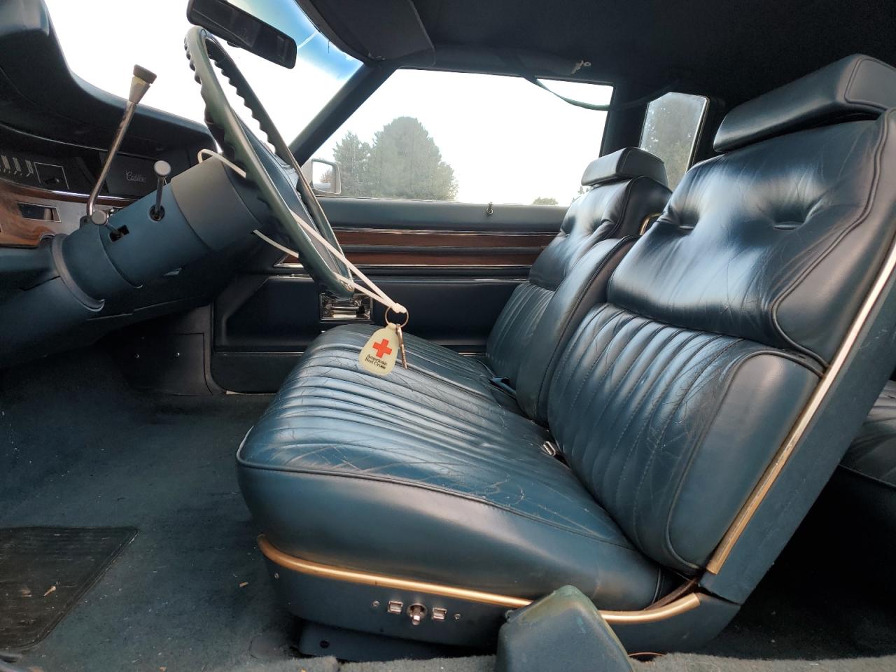 1973 Cadillac Eldorado Blue vin: 6L47S2Q432025
