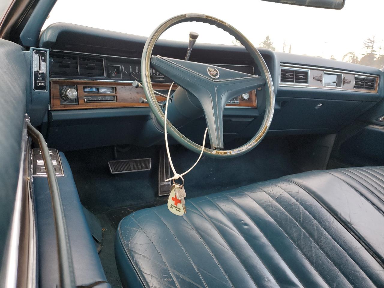 1973 Cadillac Eldorado Blue vin: 6L47S2Q432025