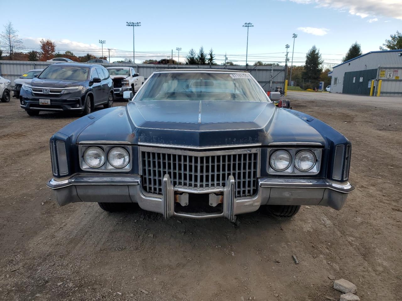 1973 Cadillac Eldorado Blue vin: 6L47S2Q432025