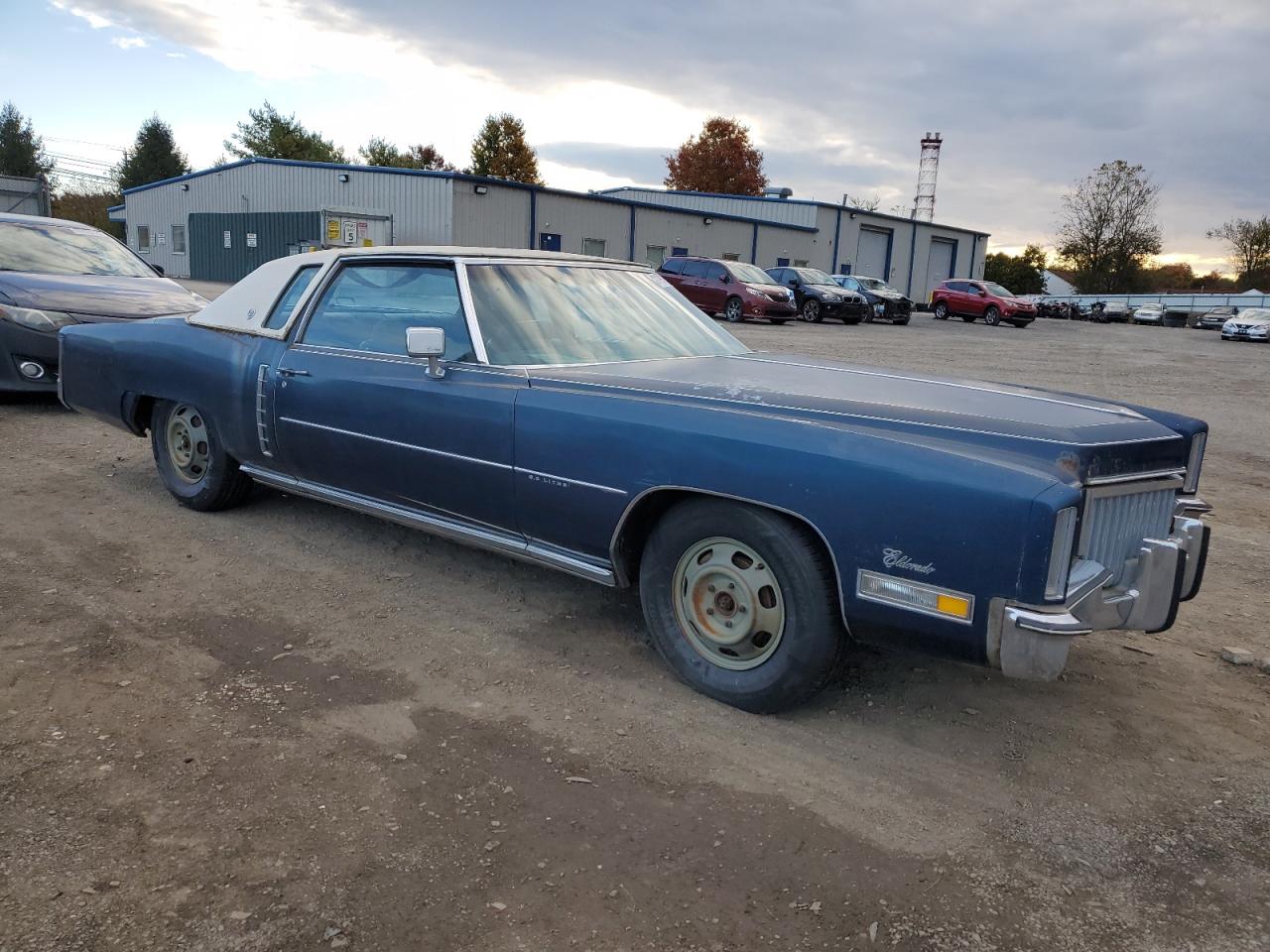 1973 Cadillac Eldorado Blue vin: 6L47S2Q432025