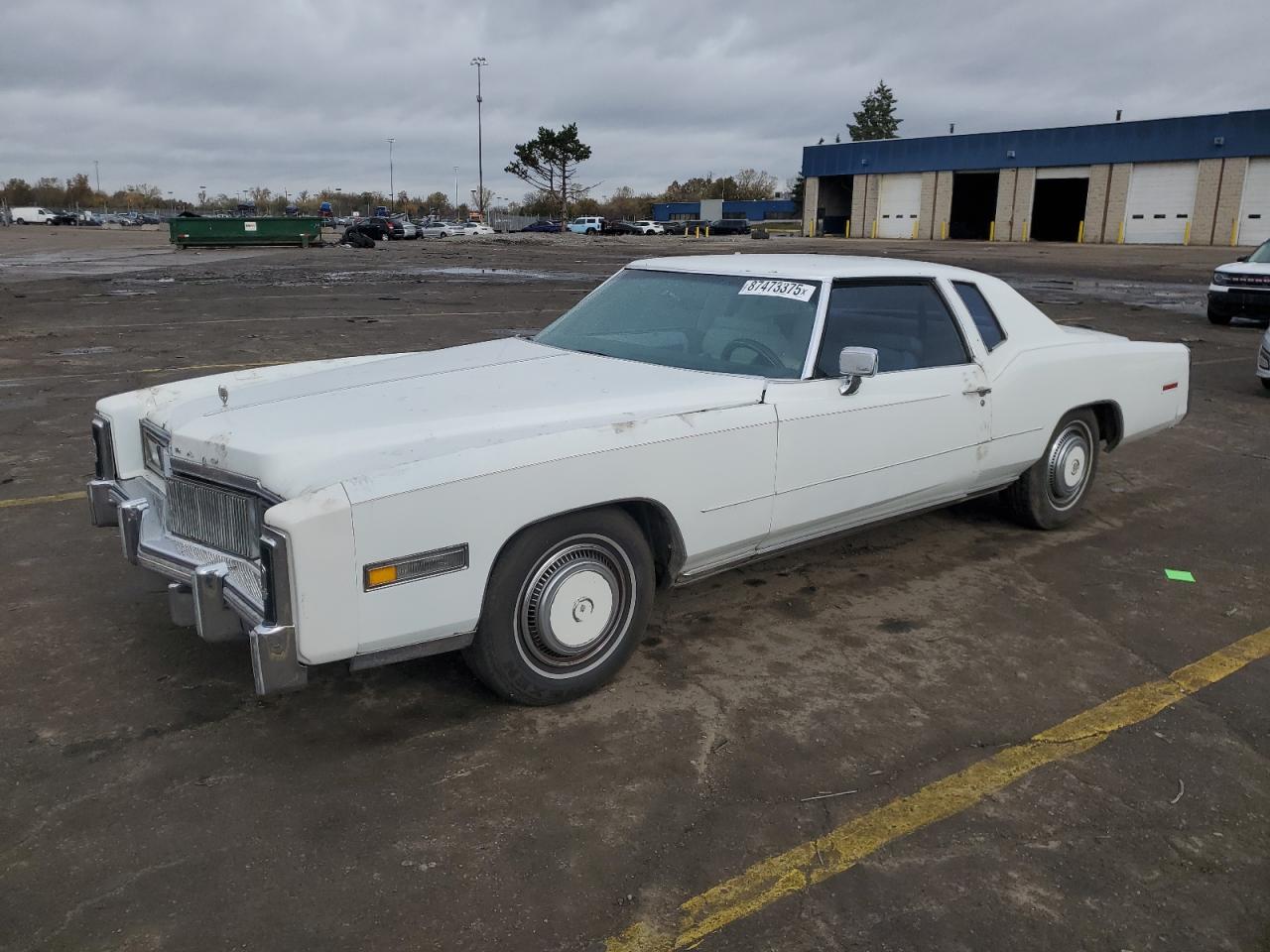 1977 Cadillac Eldorado Белый vin: 6L47S7Q251858