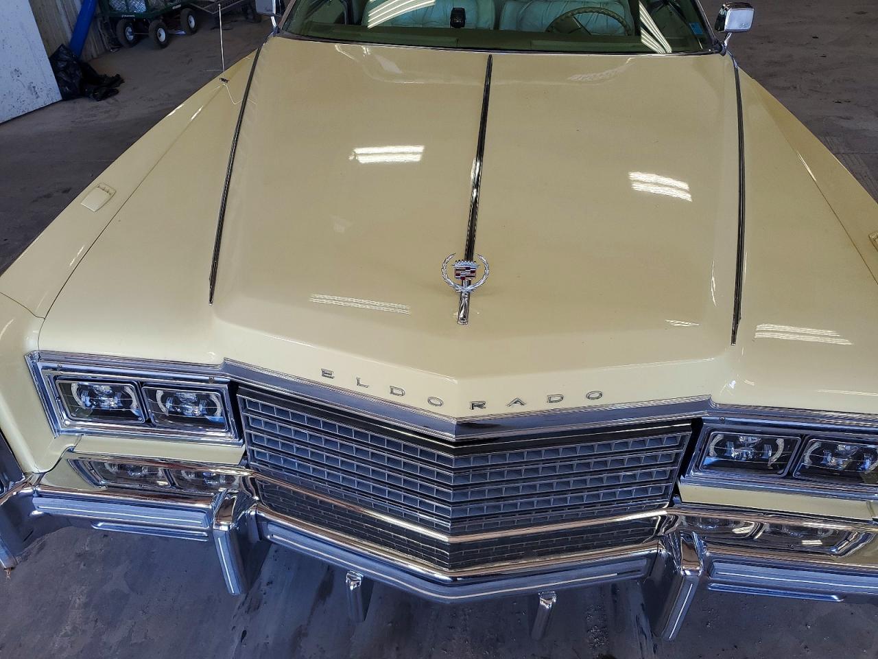 1978 Cadillac Eldorado Желтый vin: 6L47S8Q213868