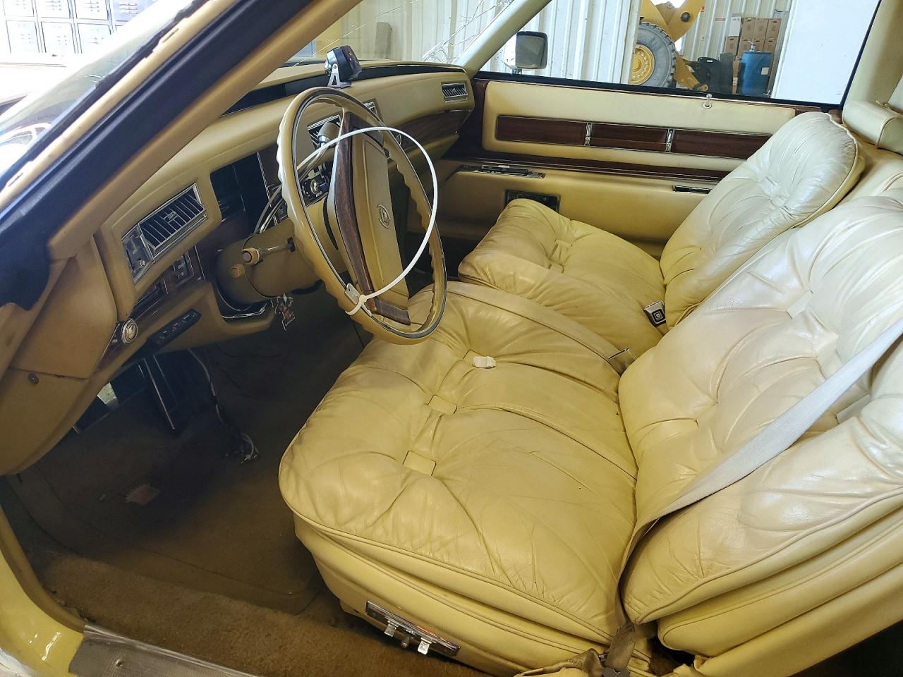 1978 Cadillac Eldorado Желтый vin: 6L47S8Q213868