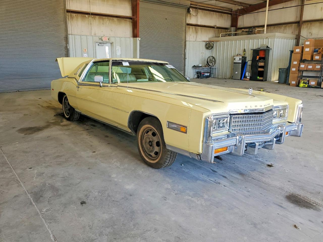 1978 Cadillac Eldorado Желтый vin: 6L47S8Q213868
