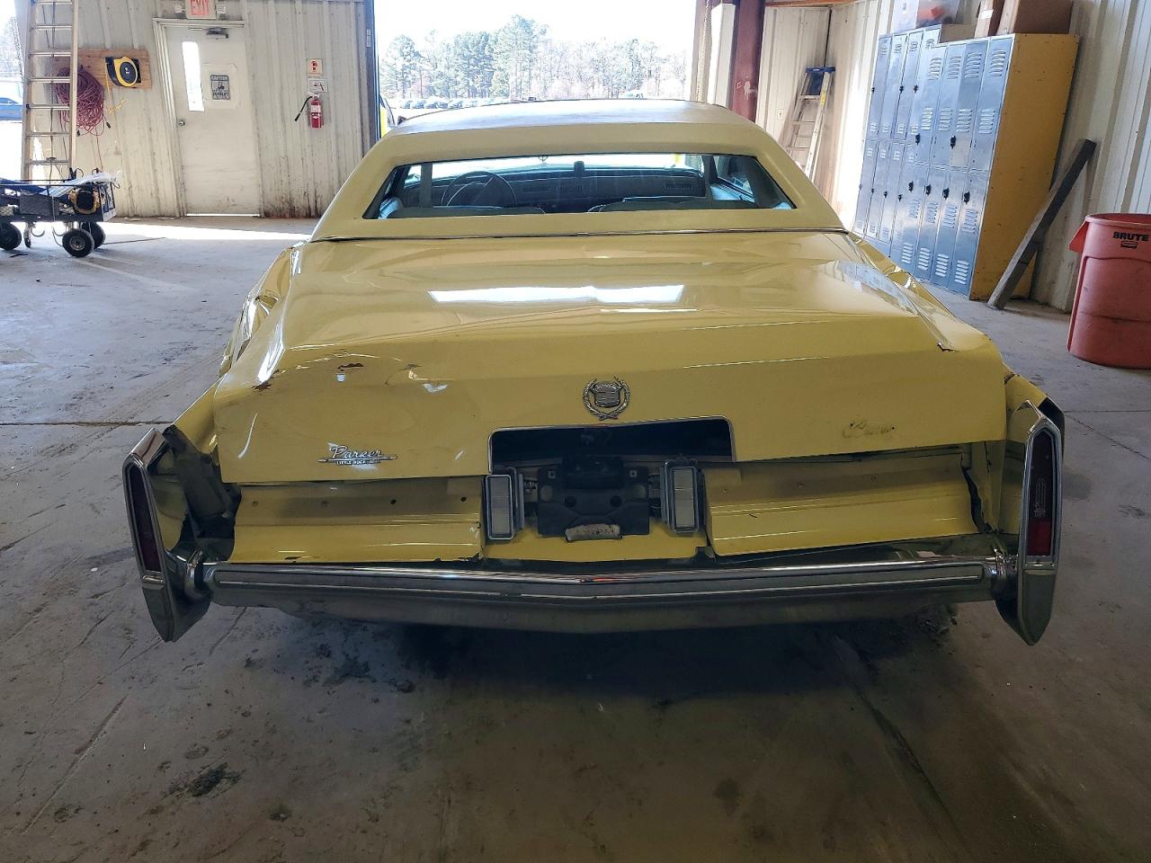 1978 Cadillac Eldorado Желтый vin: 6L47S8Q213868