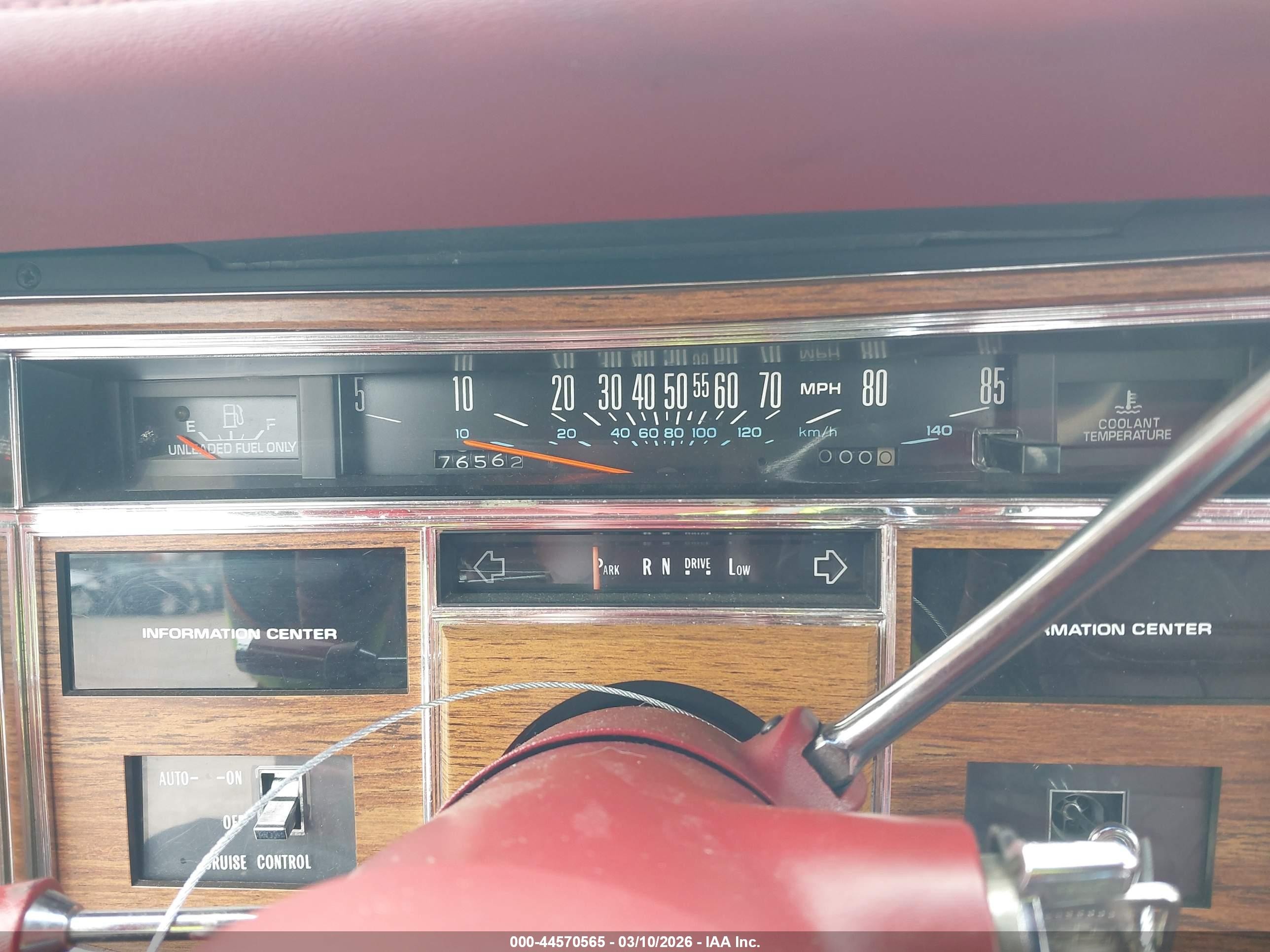 1980 Cadillac Eldorado   Красный vin: 6L579AE649922    