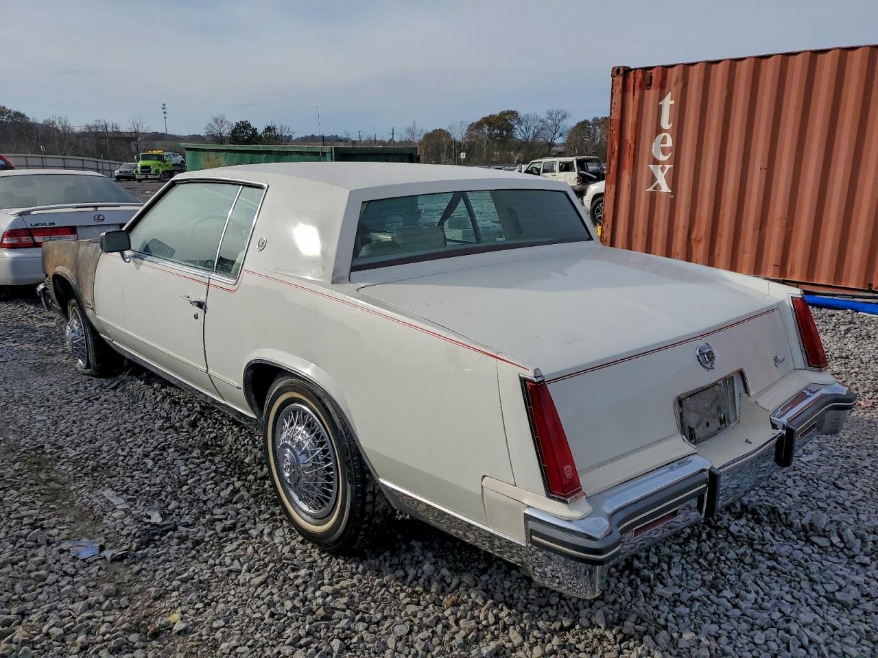 1979 Cadillac Eldorado White vin: 6L57B9E610336