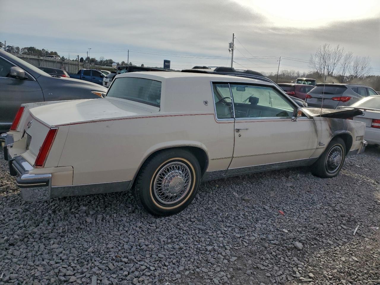 1979 Cadillac Eldorado White vin: 6L57B9E610336