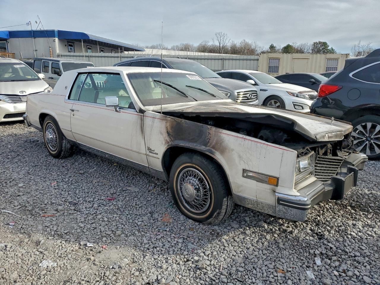 1979 Cadillac Eldorado White vin: 6L57B9E610336