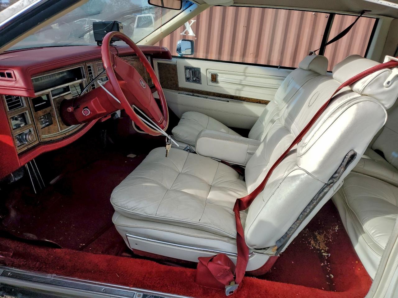 1979 Cadillac Eldorado White vin: 6L57B9E610336