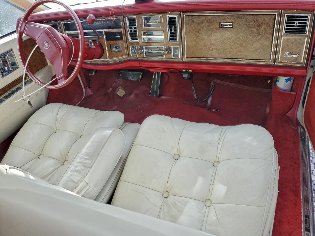 1979 Cadillac Eldorado White vin: 6L57B9E610336