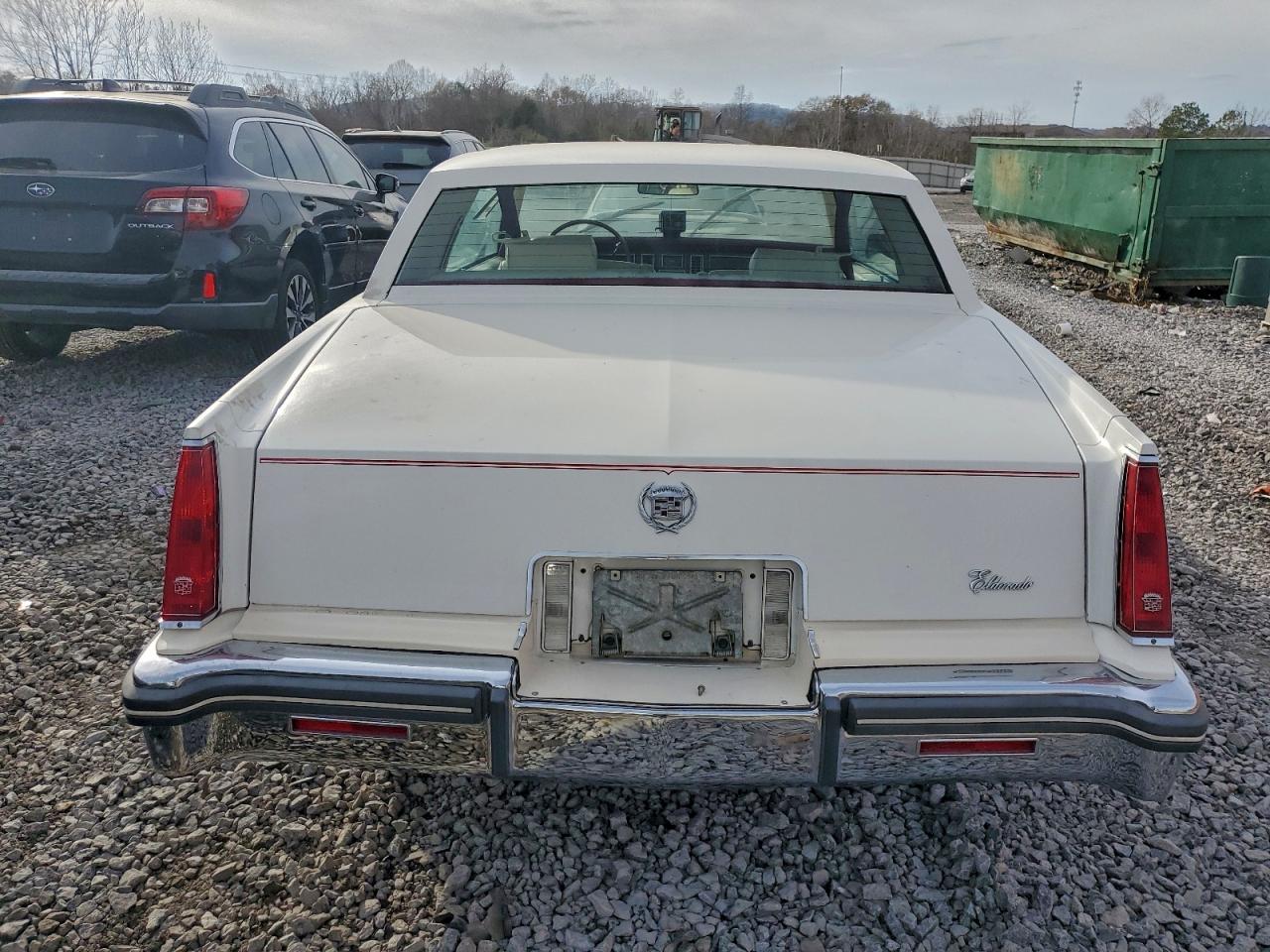 1979 Cadillac Eldorado White vin: 6L57B9E610336