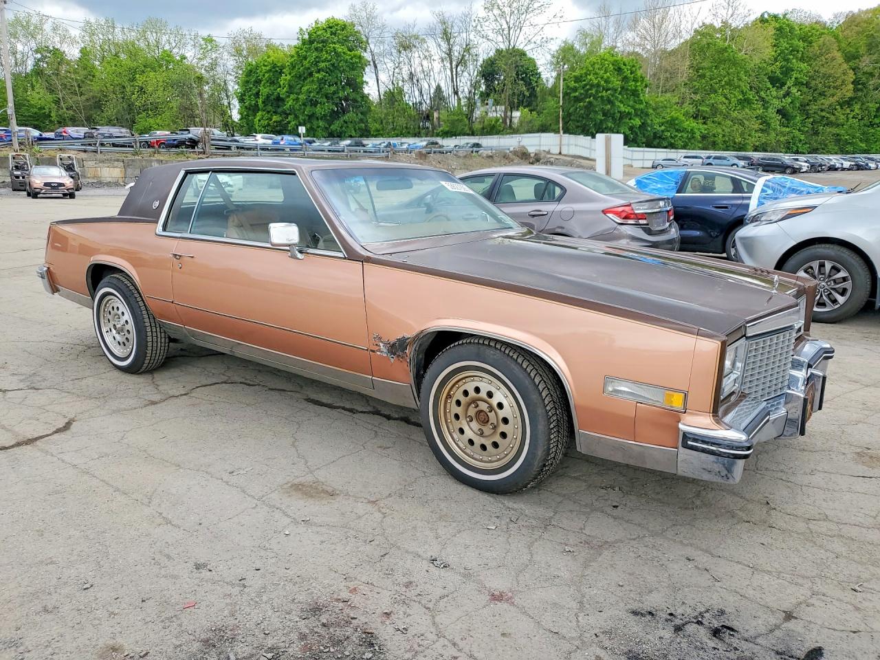 1979 Cadillac Eldorado Brown vin: 6L57B9E635286