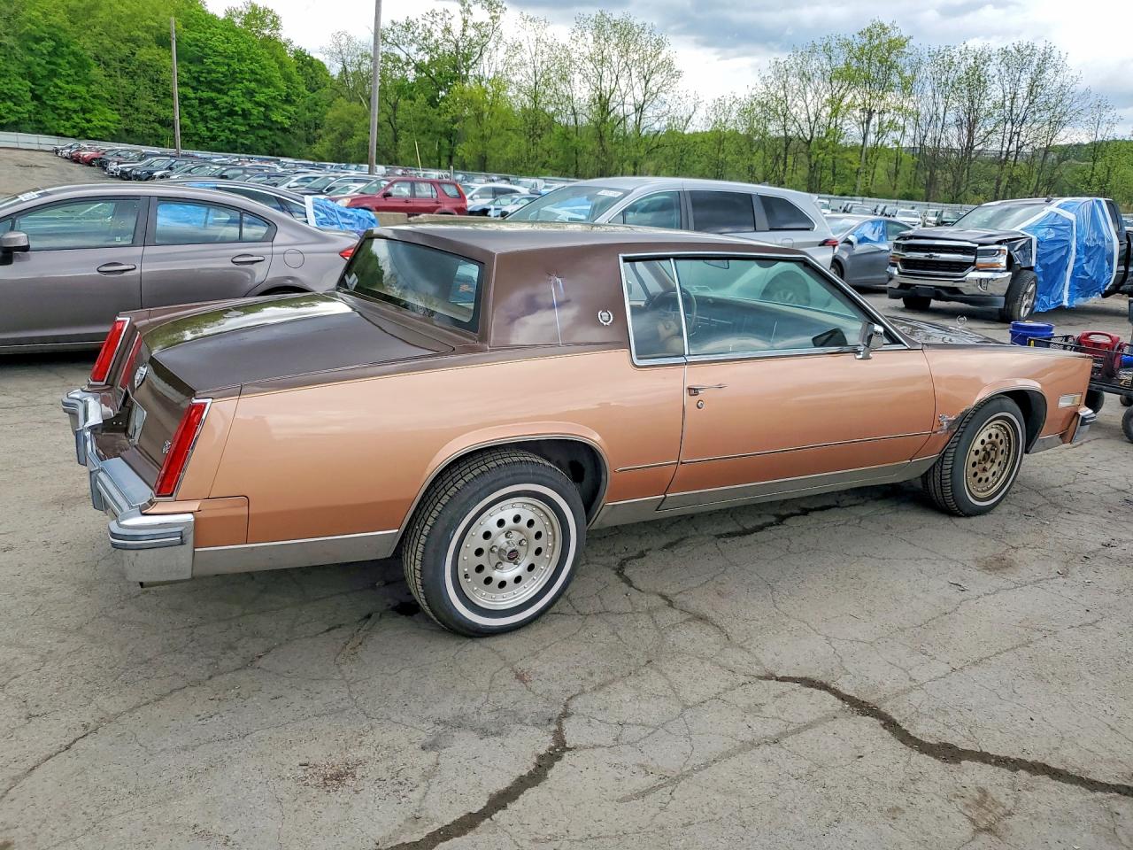 1979 Cadillac Eldorado Brown vin: 6L57B9E635286