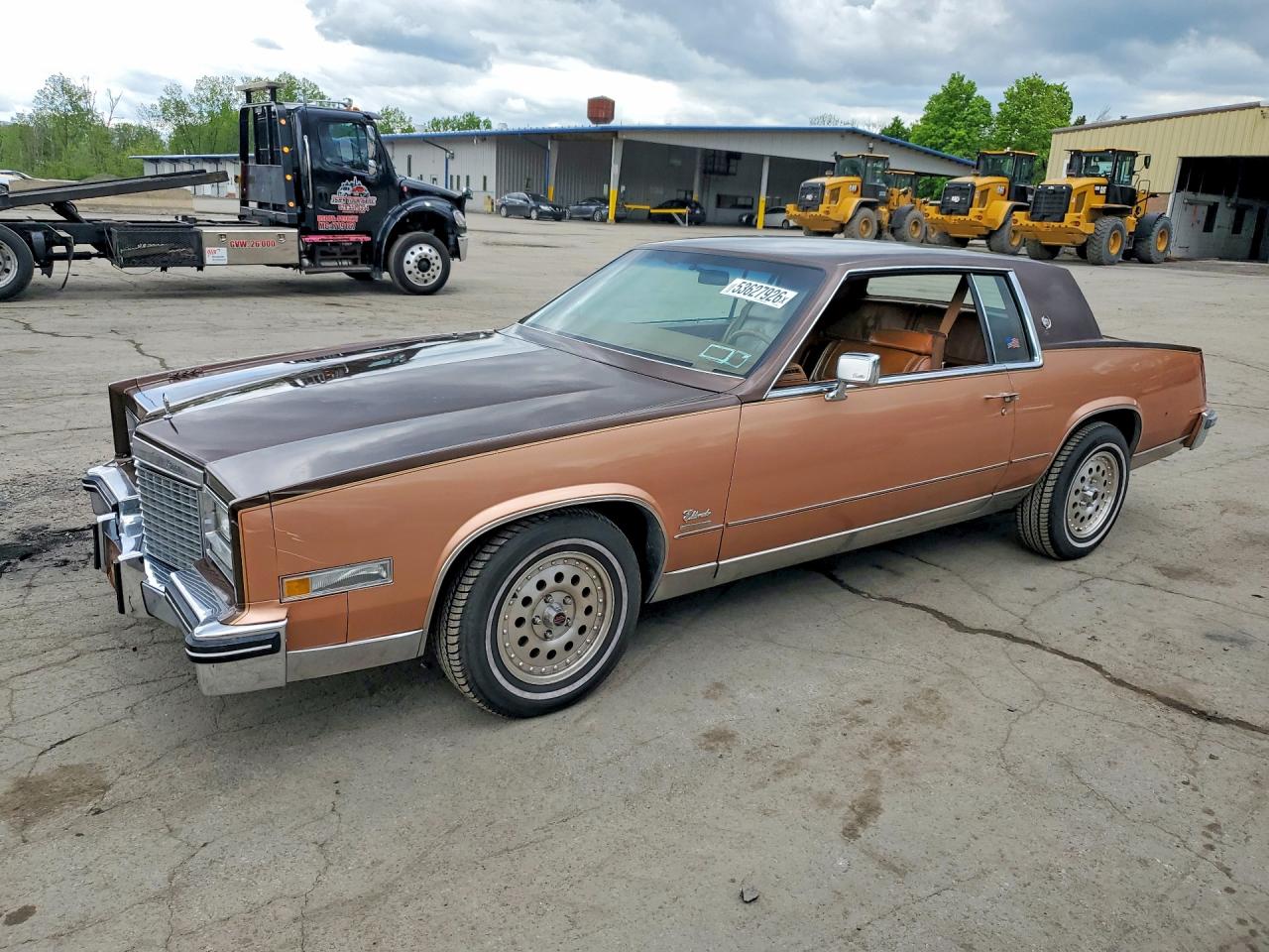 1979 Cadillac Eldorado Brown vin: 6L57B9E635286