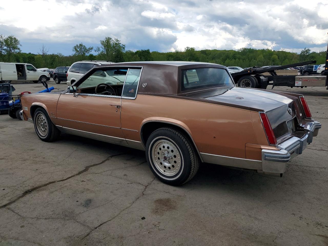 1979 Cadillac Eldorado Brown vin: 6L57B9E635286