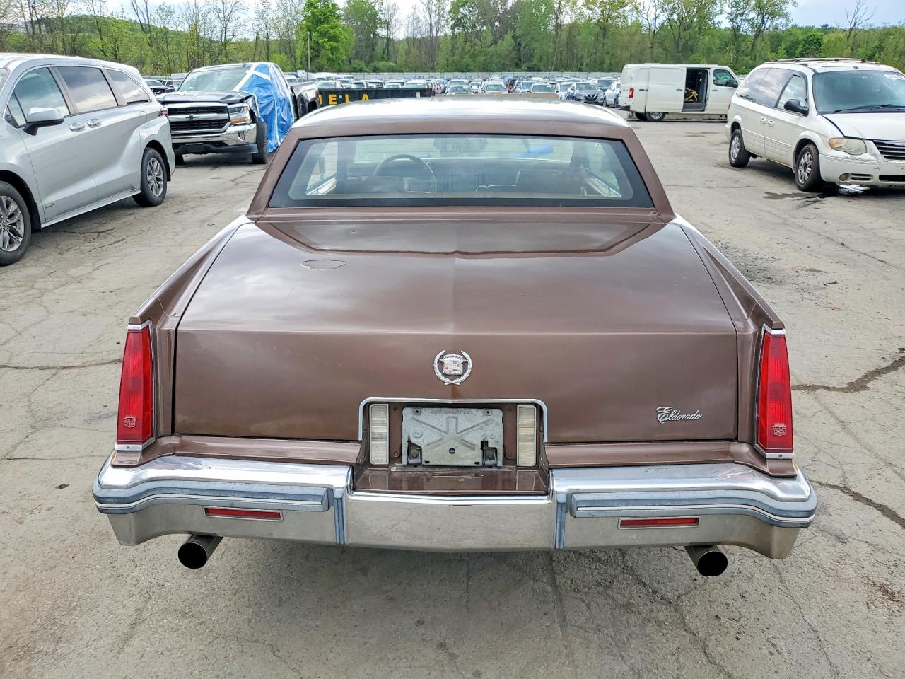 1979 Cadillac Eldorado Brown vin: 6L57B9E635286