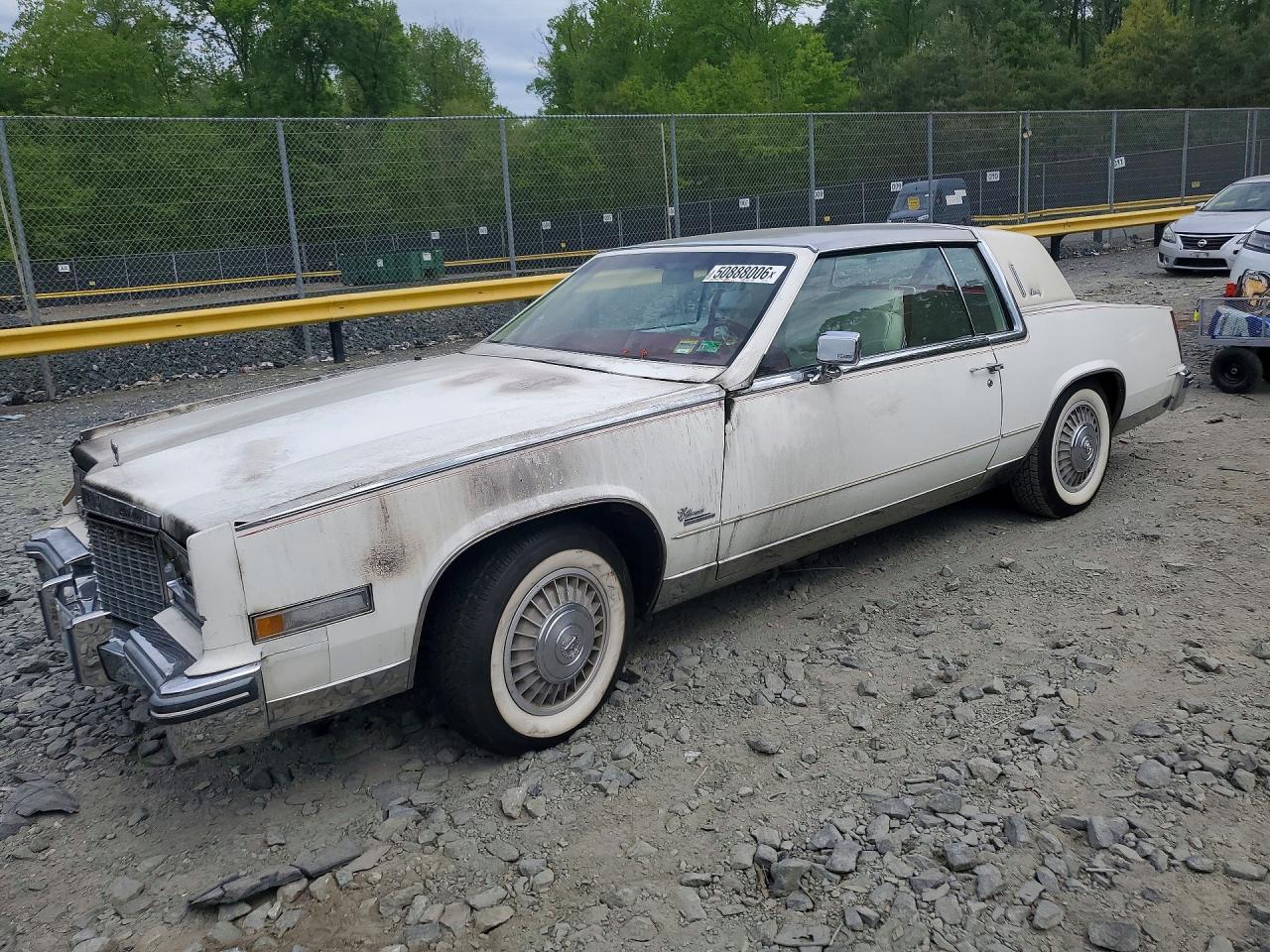 1979 Cadillac Eldorado Cream vin: 6L57B9E635874