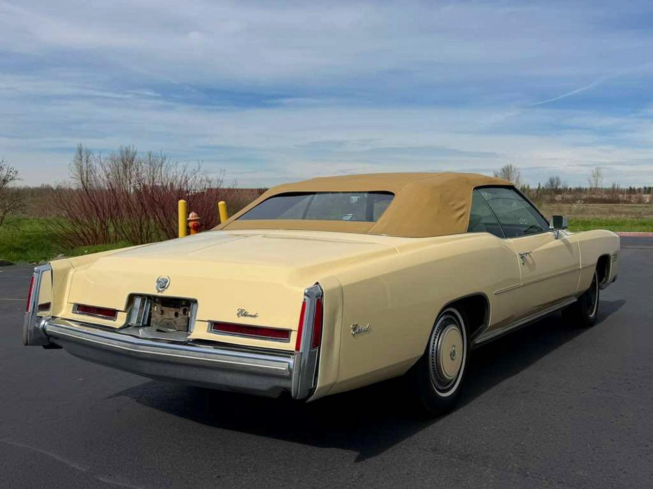 1976 Cadillac Eldorado Convertible Желто-коричневый vin: 6L6756Q196062